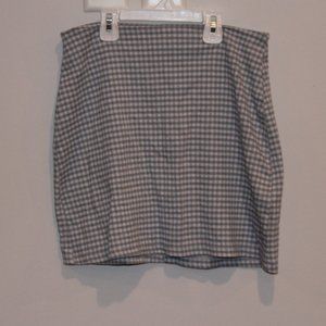 Brandy Melville Gingham Mini Skirt